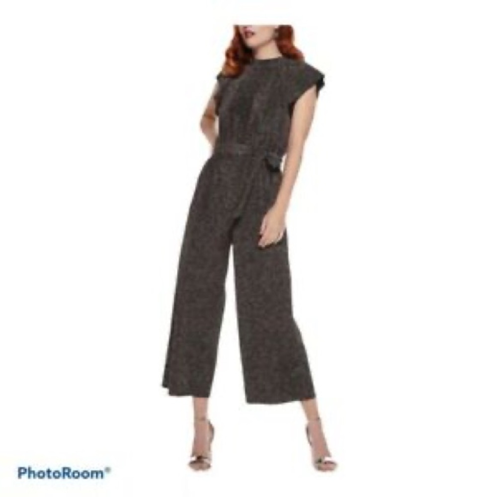 NWT Size Large Nine West Multi-color Sparkle Jumpsuit - GORGEOUS